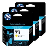HP No.711 Designjet Ink Cartridge Yellow CZ136A (CZ132A)