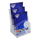 ITALPLAST 3 Tier A4 Brochure Holder I555