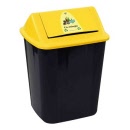 ITALPLAST Co-mingle Waste Separation Bin 32 Litre  I184CM 