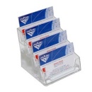 ITALPLAST 4 Tier Business Card Holder I553