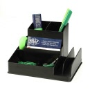 ITALPLAST Desk Organiser greenR I35 Black Recycled