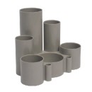 ITALPLAST Desk Tidy Standard I30 Dark Grey