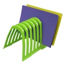 ITALPLAST Plastic Step File Organiser Fruit I408 Lime