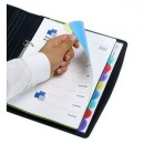 MARBIG View Tab Transparent Dividers 10 Tab Colour 37830