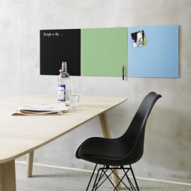 NAGA® Coloured Magnetic Glass Boards 450 x 450mm