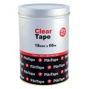 PiloTape Premium Clear Tape 18mm x 66m 306232