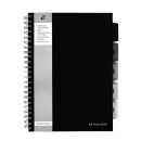 Pukka Pad Black A4 Project Book 250 Pages (0375640)