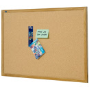 Quartet™ Oak Frame Corkboards