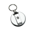 Rexel Retractable Metal Key Holder with Nylon Cord 9800702