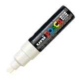Uni POSCA  Broad Marker Pen PC-8K White