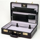 Waterville Top Grain Leather Expandable Attache Case WL-56