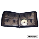 Workmate Zippered CD/DVD Storage Case 200 Capacity WMCD304