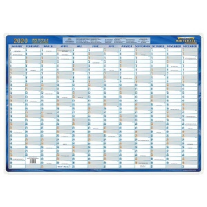 Writeraze Framed Executive Year Planner 700 x 1000mm 11800