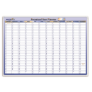 Writeraze QC Perpetual Year Planner 700 x 1000mm 12800