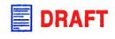 Xstamper® 2031 DRAFT Red/Blue with Icon (5020310)