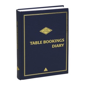 Zions Table Bookings Diary TBD